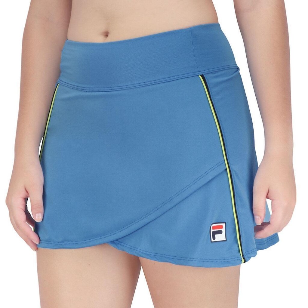 Saia Shorts Fila Backspin Wrap Azul
