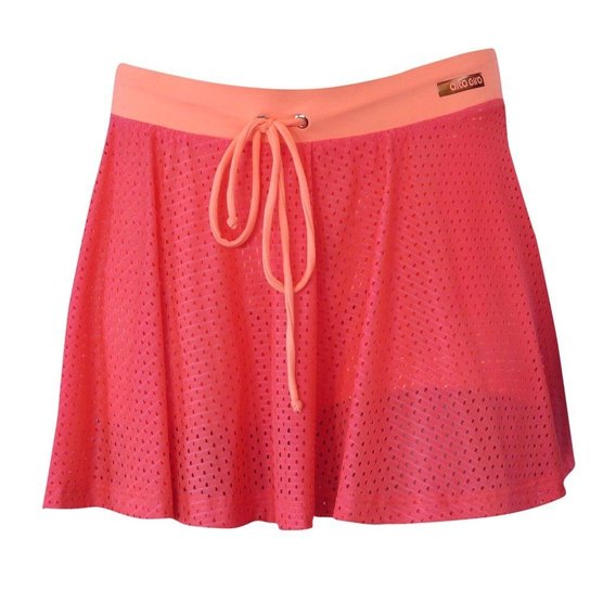 Saia Sobreposta Lake Alto Giro - Rosa