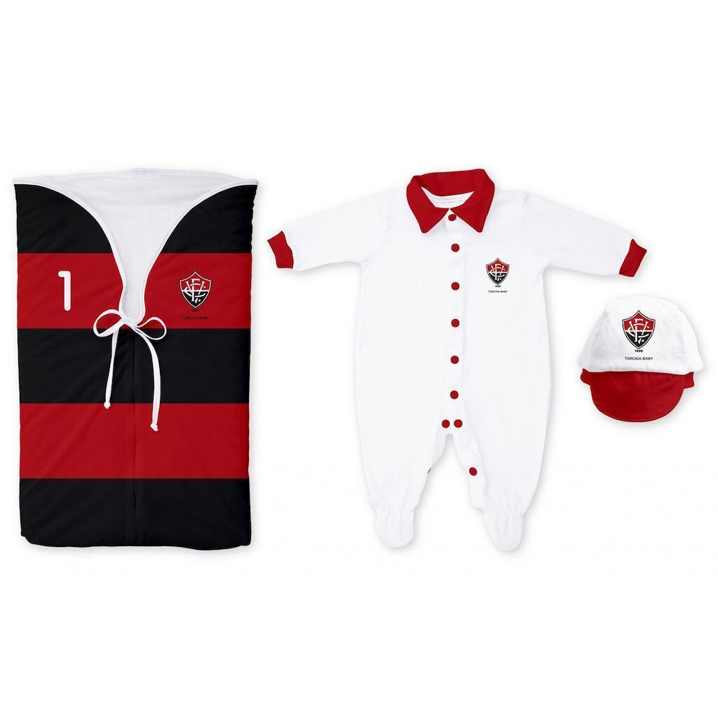 Saída de Maternidade Torcida Baby Infantil Vitória