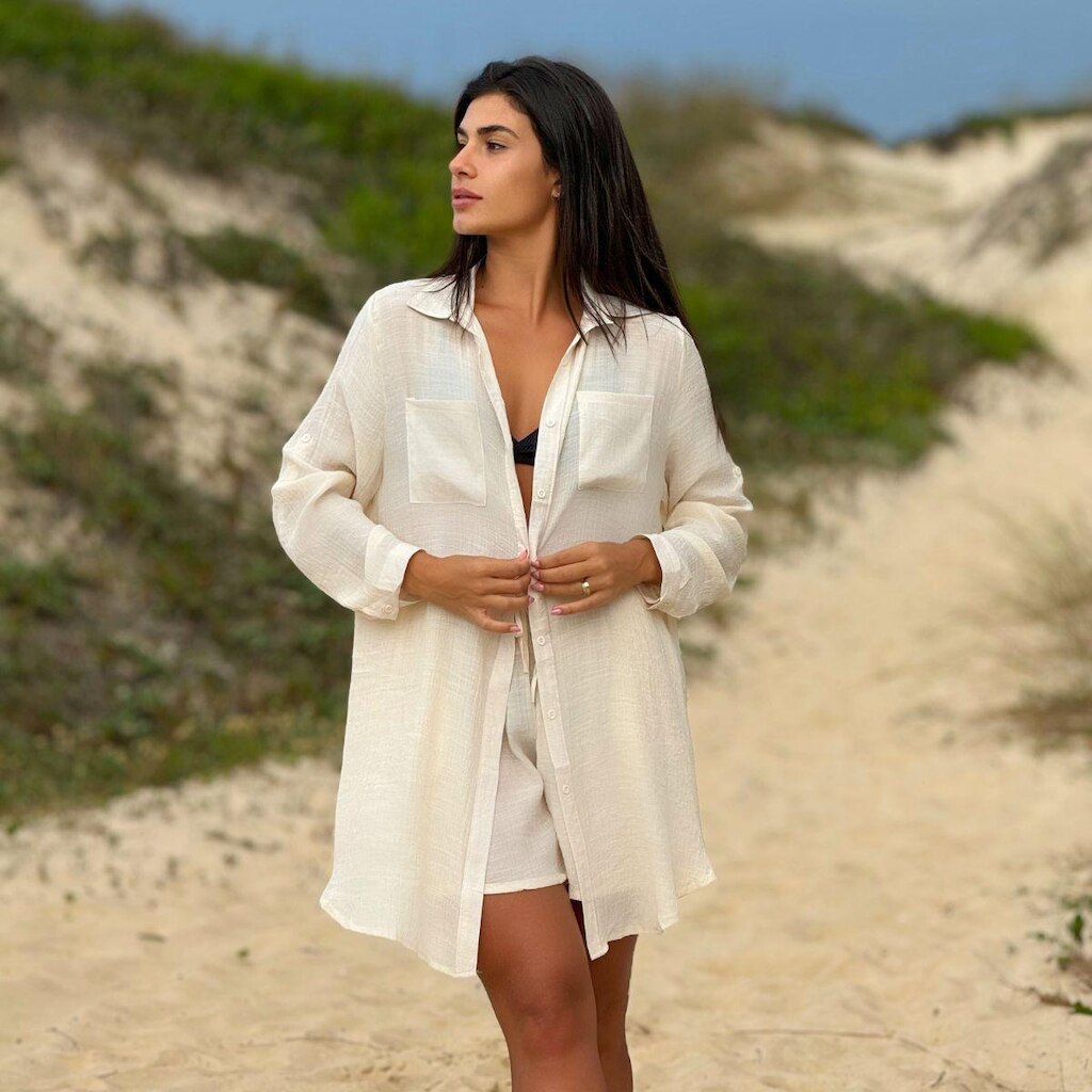 SAÍDA DE PRAIA CAMISÃO E SHORT VERÃO