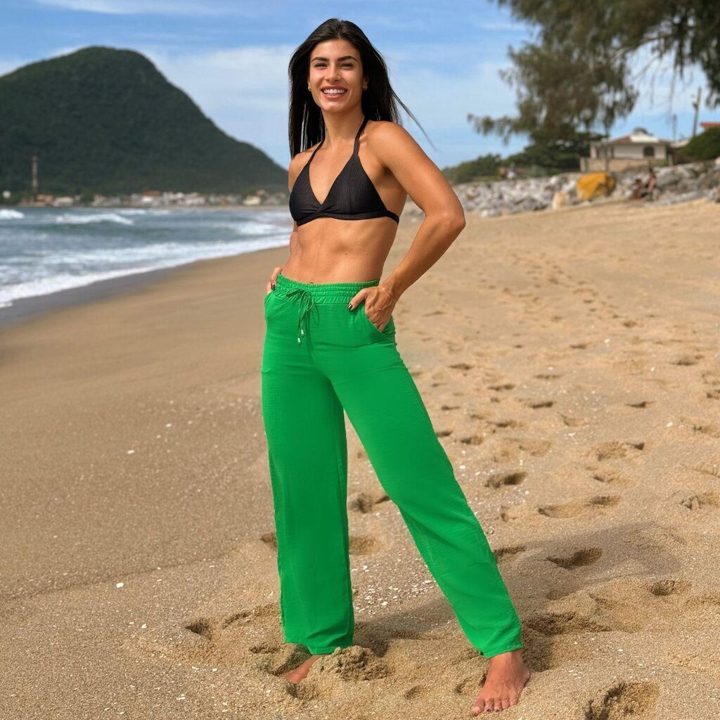 SAÍDA PRAIA CALÇA PANTALONA