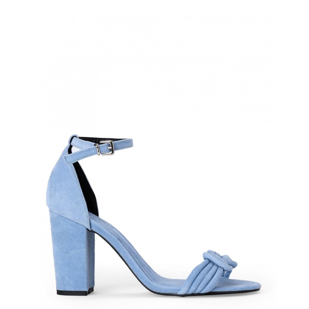 sandalia salto grosso netshoes