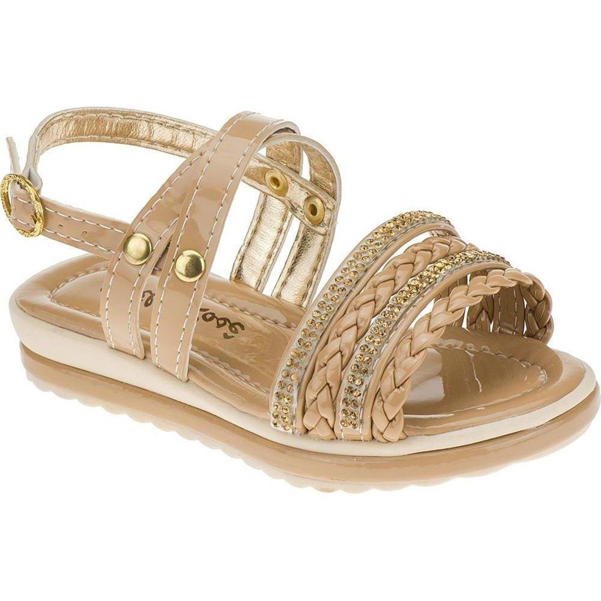 sandalia anabela infantil