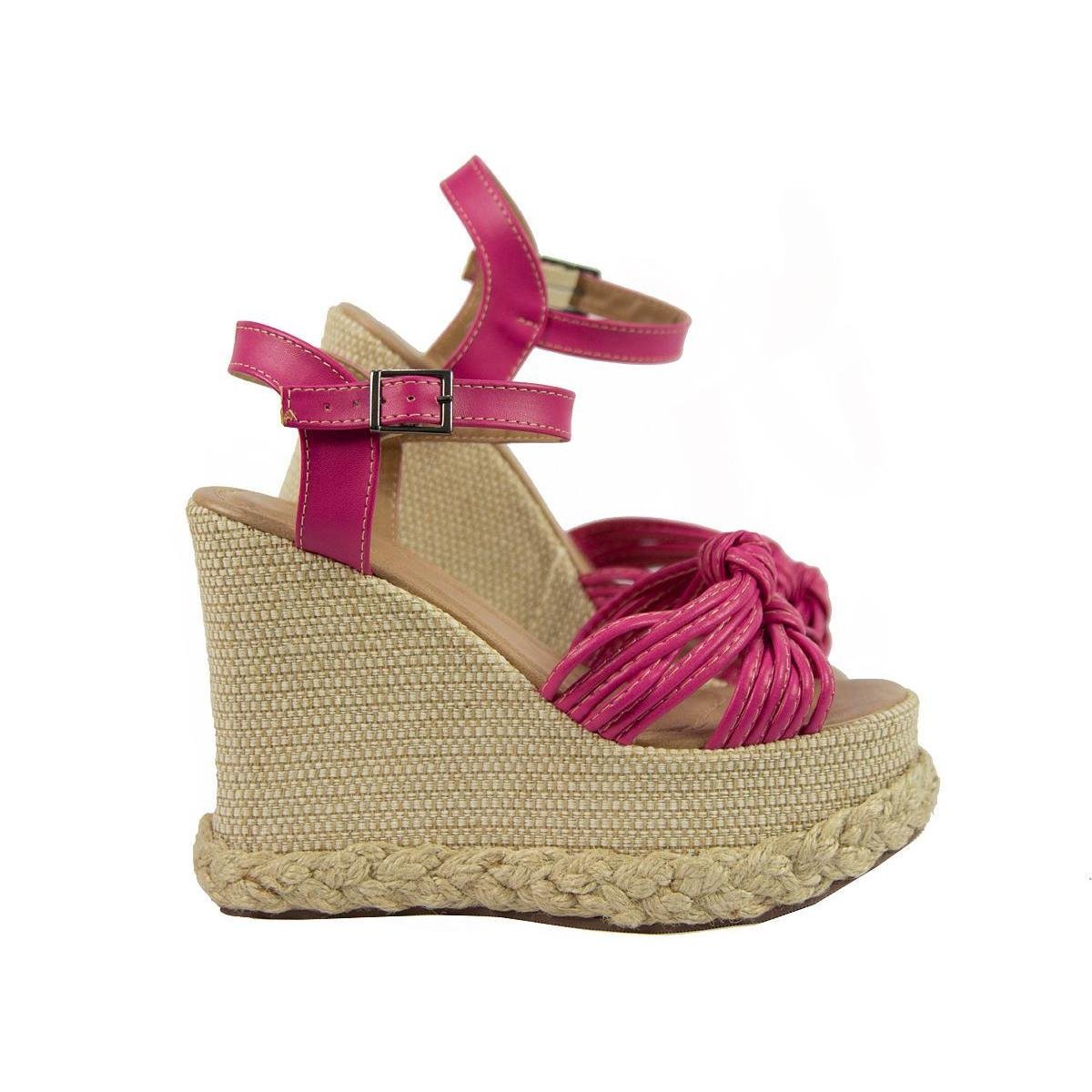 Sandália Mississipi Anabela Rosa | Dakota loja online de calçados - Acesse  e compre já! - Sandália Mississipi Anabela Rosa | Mississipi