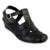 Sandália Anabela Sense Fit VT23-10147 - Preto