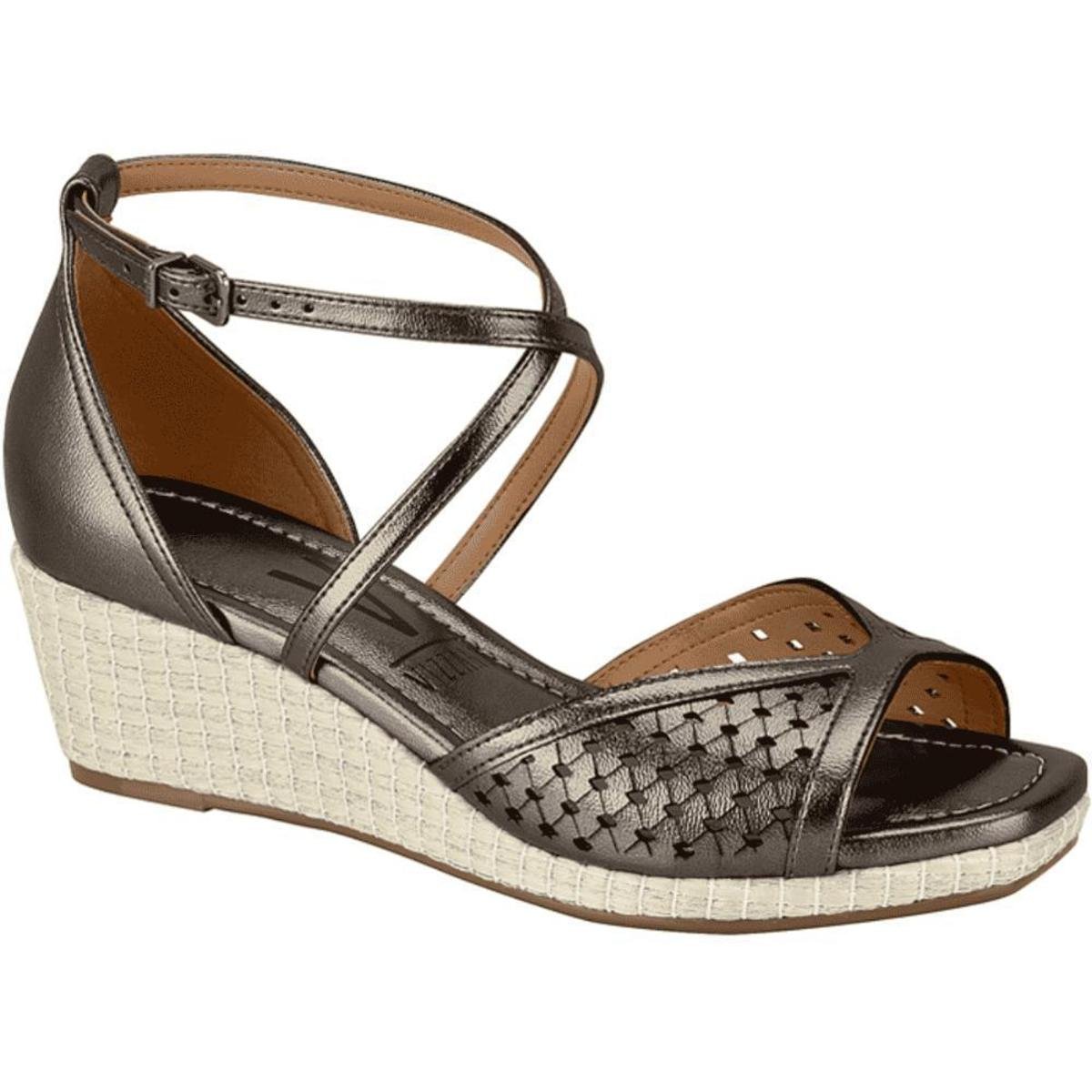 Sandália Anabela Vizzano | Netshoes