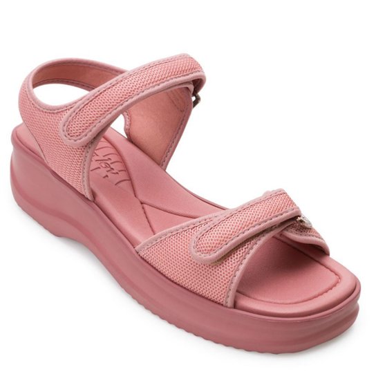 Sandália Azaléia Papete Feminina - Rosa Menor preço em Sandália Azaléia Papete Feminina - Rosa
