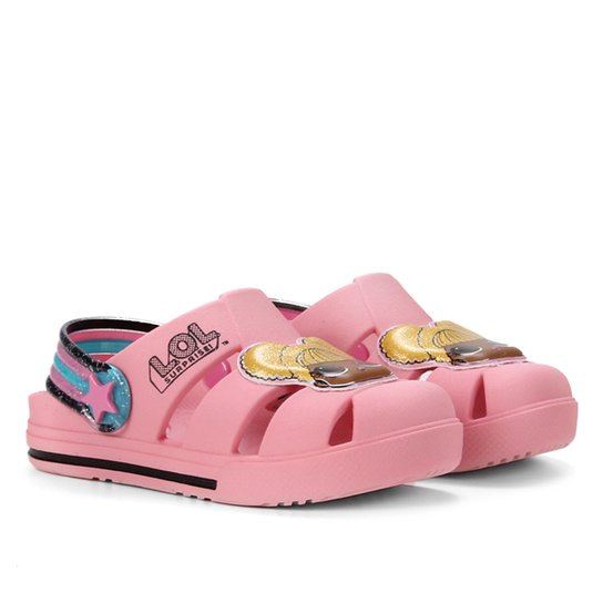 Sandália Babuche Infantil Grendene Kids LOL Hype Feminina - Rosa+Dourado é ruim? Sandália Babuche Infantil Grendene Kids LOL Hype Feminina - Rosa+Dourado é boa?