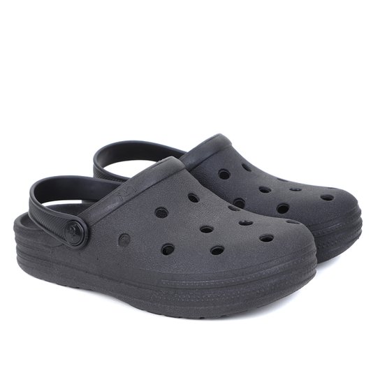 Sandália Babuche Infantil Mar E Cor Masculina - Preto Menor preço em Sandália Babuche Infantil Mar E Cor Masculina - Preto