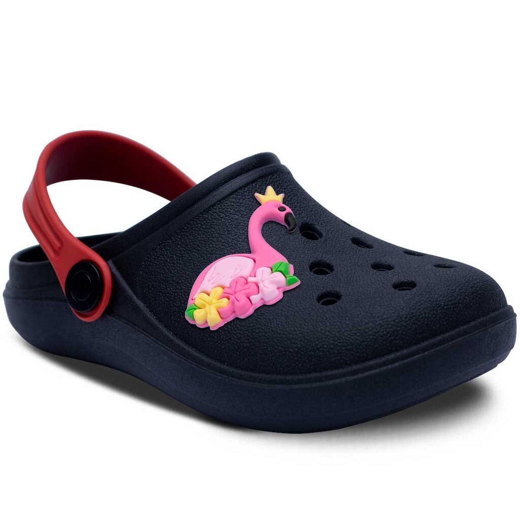 Sandalia Babuche Infantil Menina Flamingo Leve E Macio 12.33
