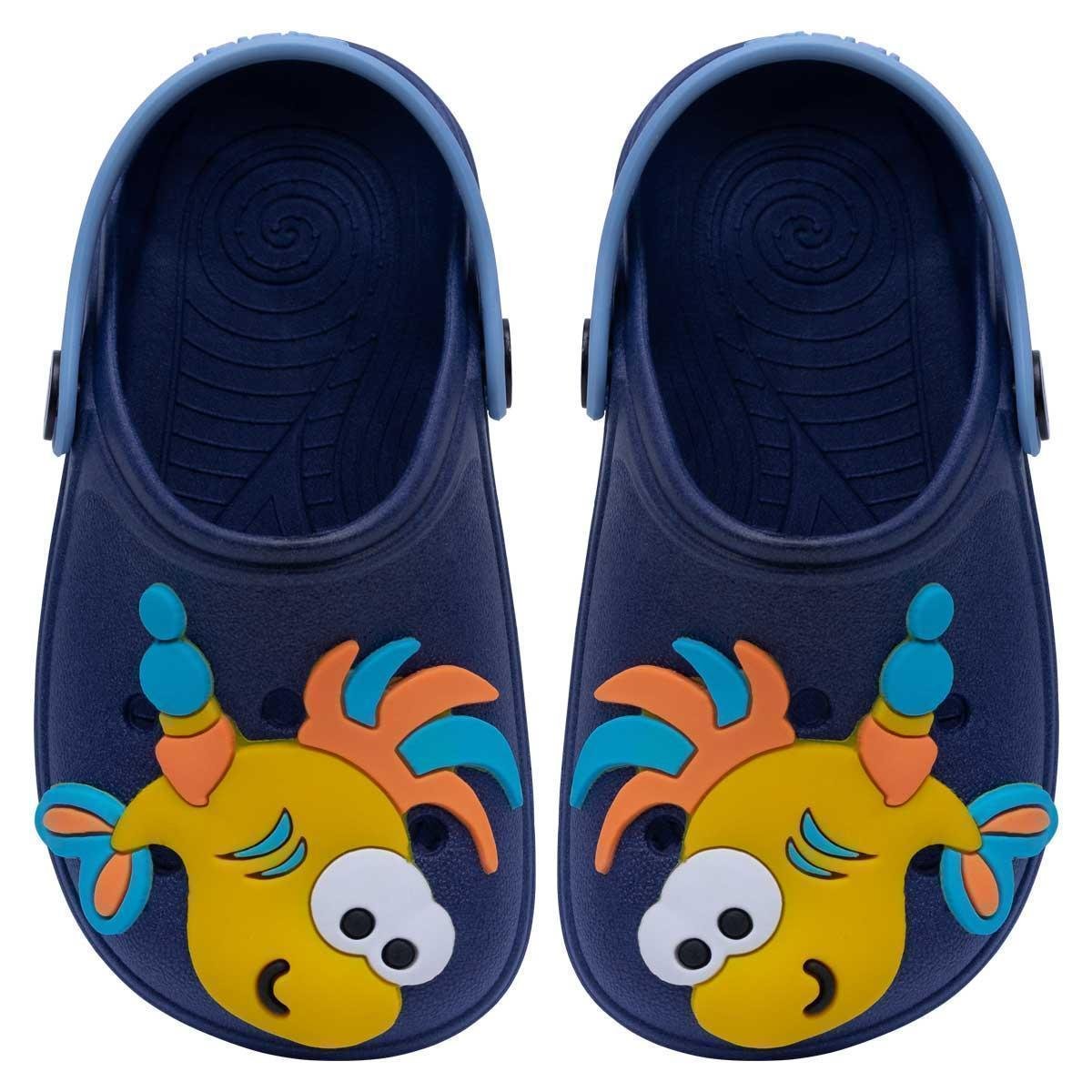 Sandalia Babuche Infantil Menina Menino Leve E Macio 12.30 - Marinho |  Netshoes