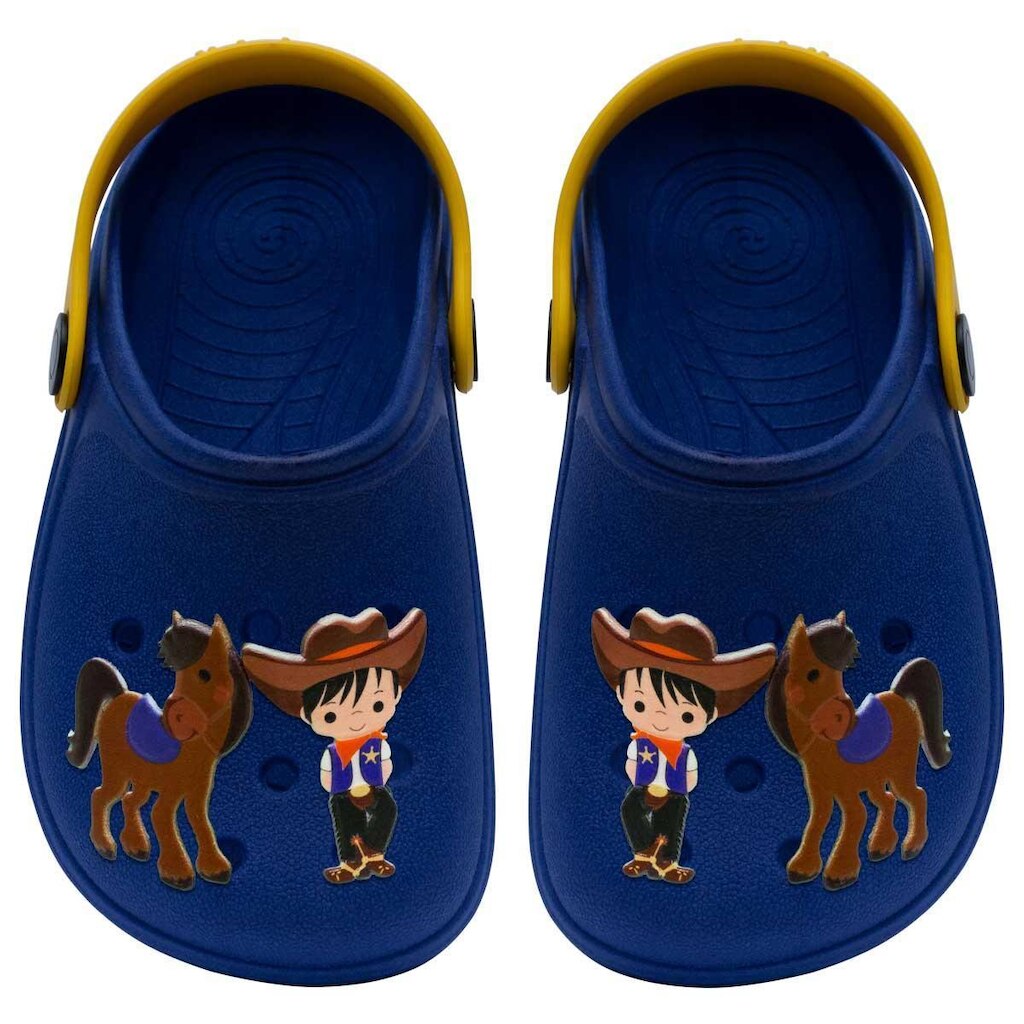 Sandalia Babuche Infantil Nº 19 Ao 36 Chinelo Cowboy 12.113