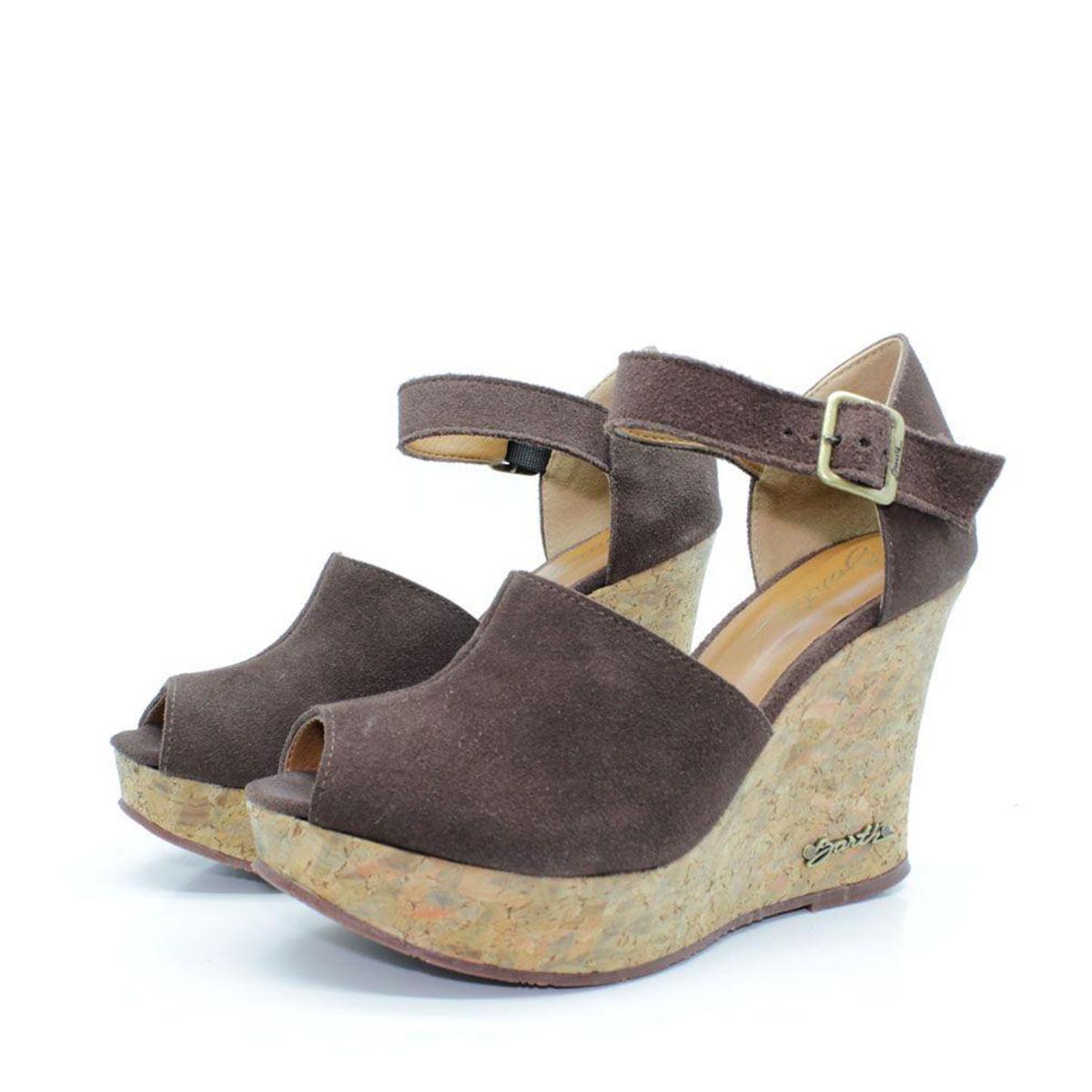 Sandalia Barth Shoes Cristal Feminina - Marrom | Netshoes