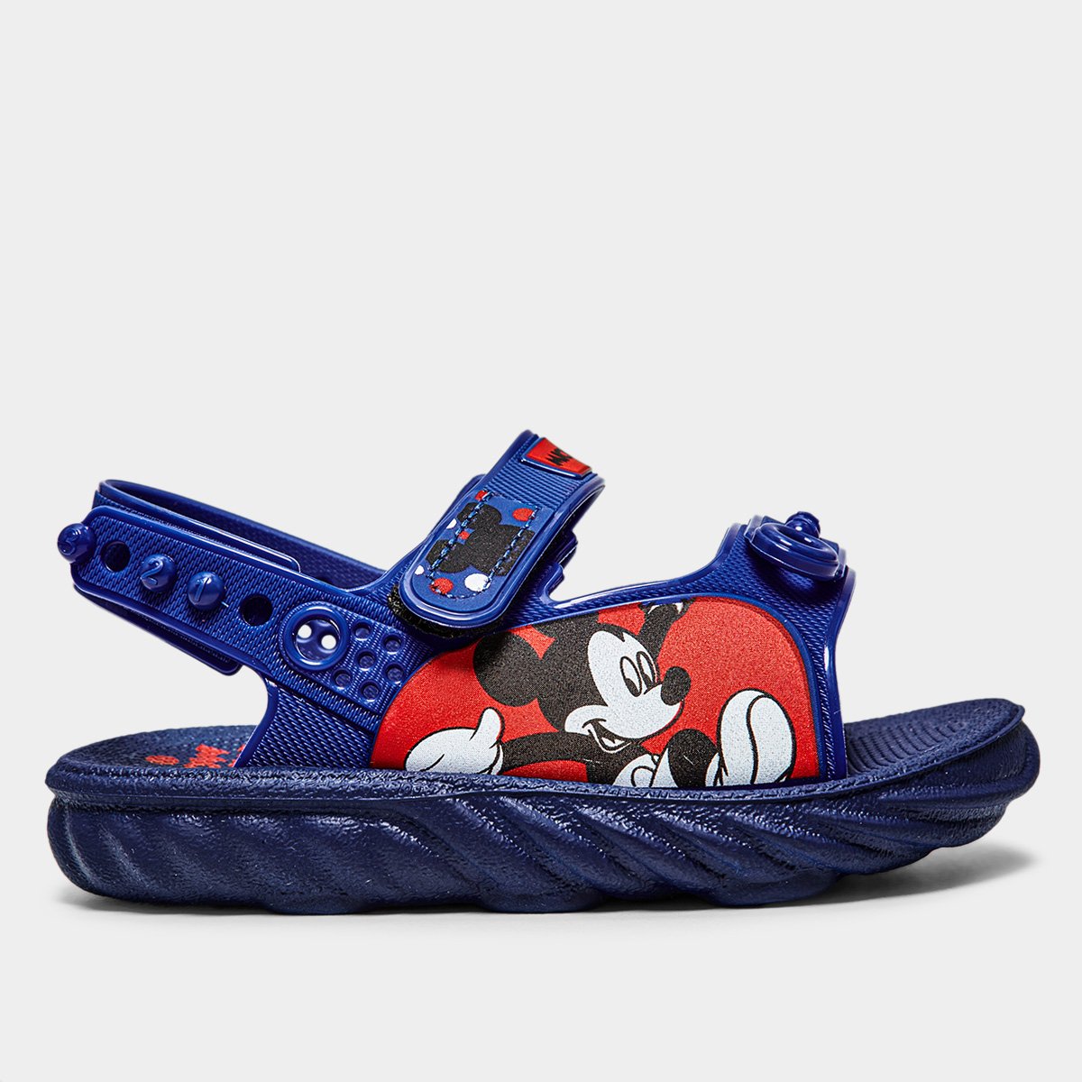 Sandália Bebê Grendene Disney Mickey Masculina Menor preço em Sandália Bebê Grendene Disney Mickey Masculina