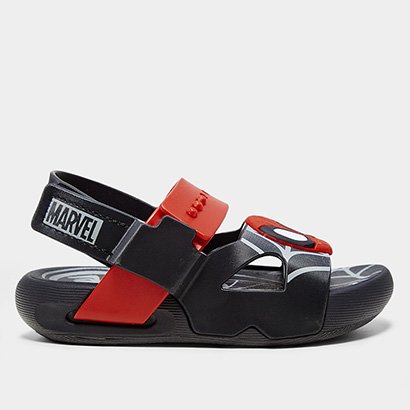 Sandália Bebê Grendene Marvel United Menino - Masculino