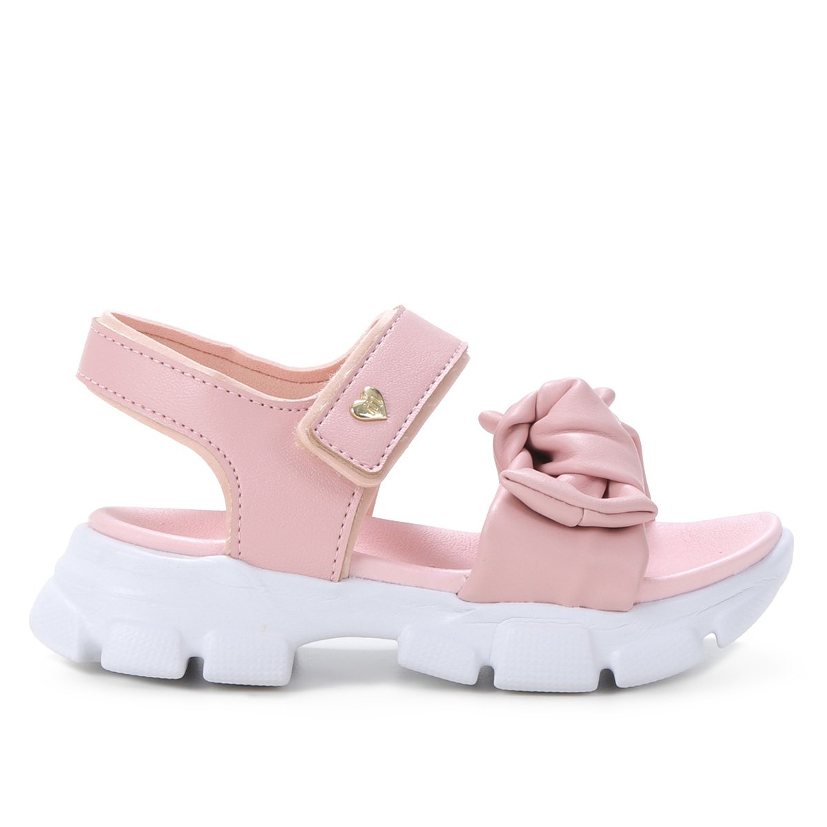 Sandália Bebê Molekinha Soft Light Laço Feminina - Rosa | Netshoes