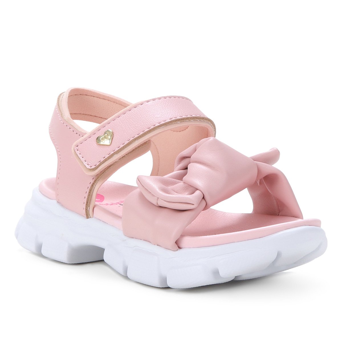 Sandália Bebê Molekinha Soft Light Laço Feminina - Rosa | Netshoes