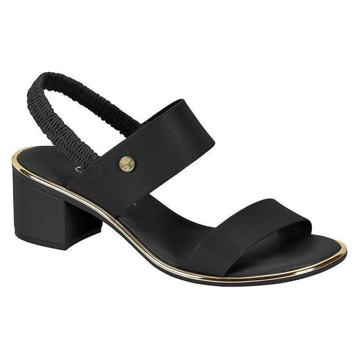 SANDÁLIA BEIRA RIO 8379.221 - Preto | Netshoes