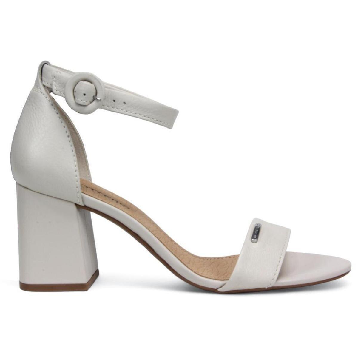 Sandalia Bottero 362501 Couro Feminino - Branco | Netshoes