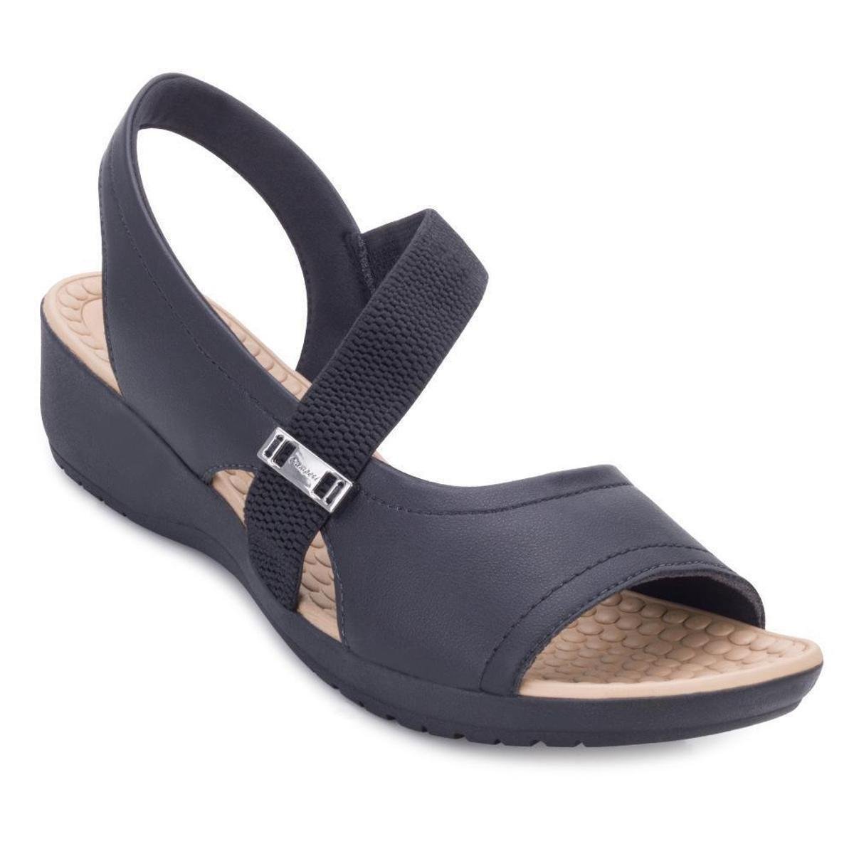 Sandalia Mariotta 2032505 02 Anabela em promoção na Netshoes!