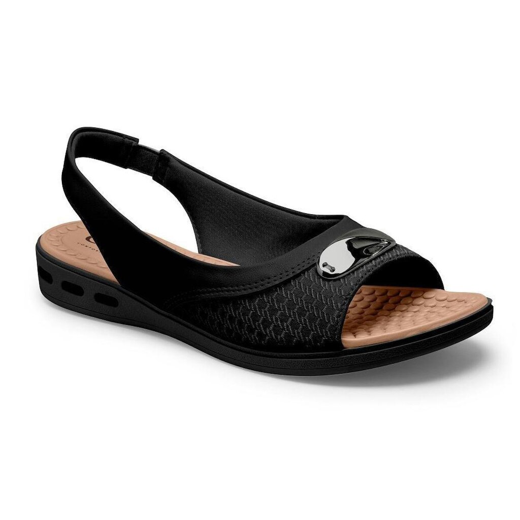 Sandália Campesi CE072 Feminina - Preto