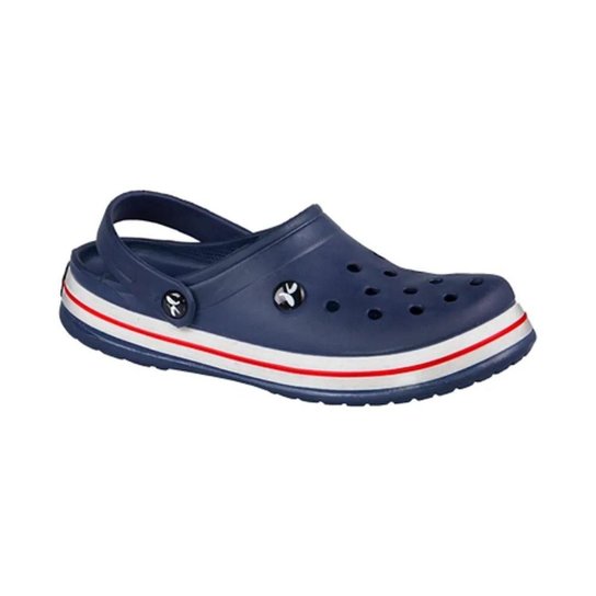 Sandália Chinelo Babuche Masculina Kemo Sport Iate - Azul Escuro Menor preço em Sandália Chinelo Babuche Masculina Kemo Sport Iate - Azul Escuro