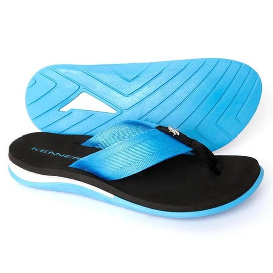 Sandália Chinelo Kenner Action Gel Original - Azul Menor preço em Sandália Chinelo Kenner Action Gel Original - Azul