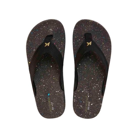 Sandália Chinelo Kenner NK6 Re.Use Unissex - Preto Menor preço em Sandália Chinelo Kenner NK6 Re.Use Unissex - Preto