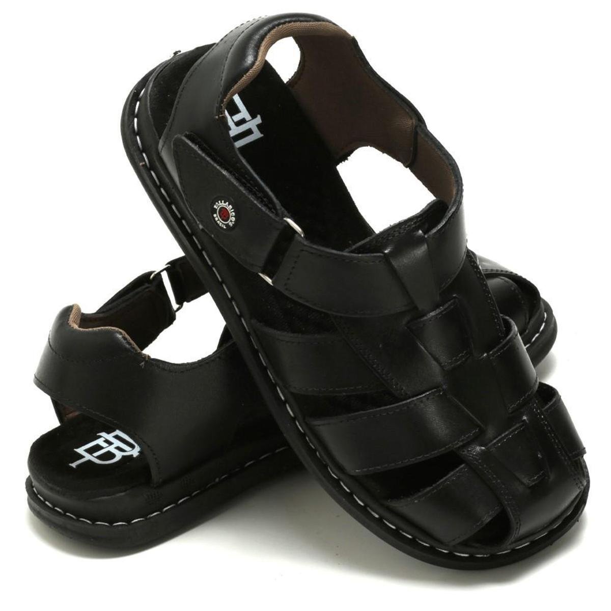 Sandália Chinelo Ortopédico Masculino Couro Menor preço em Sandália Chinelo Ortopédico Masculino Couro