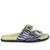 Sandália Chinelo Papete Fivela Colorida Confort Macia A9.05 C - Verde