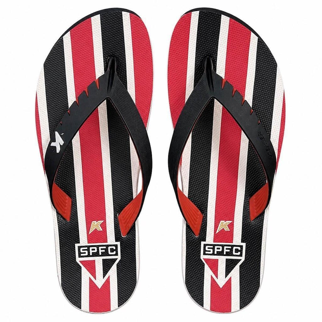Sandália Chinelo Red Collab São Paulo SPFC - Kenner