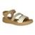 Sandália Comfortflex Conforto Flatform - Bege