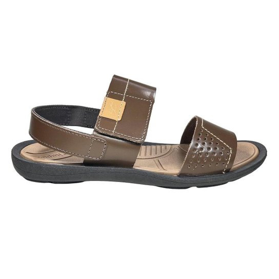 Papete Masculina Sandalia De Couro ItapuÃ£ Sandália Couro Itapuã