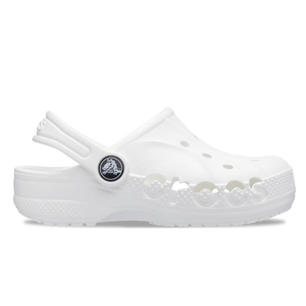 Sandália crocs baya clog kids white