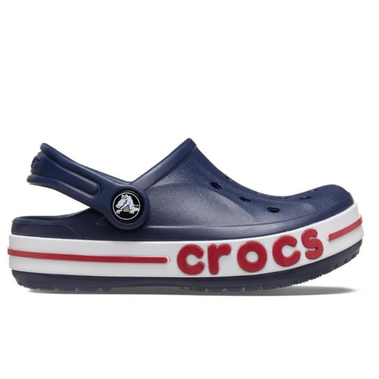 Sandália crocs bayaband clog t navy - Azul+Marinho Menor preço em Sandália crocs bayaband clog t navy - Azul+Marinho