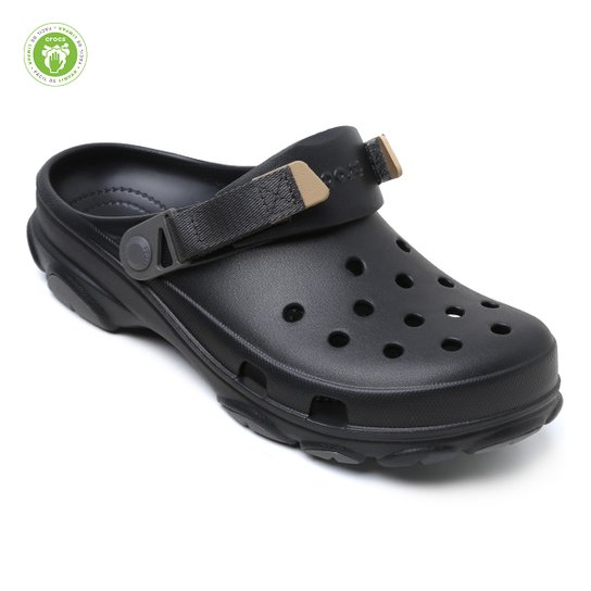 Sandália Crocs Classic All Terrain - Preto Menor preço em Sandália Crocs Classic All Terrain - Preto