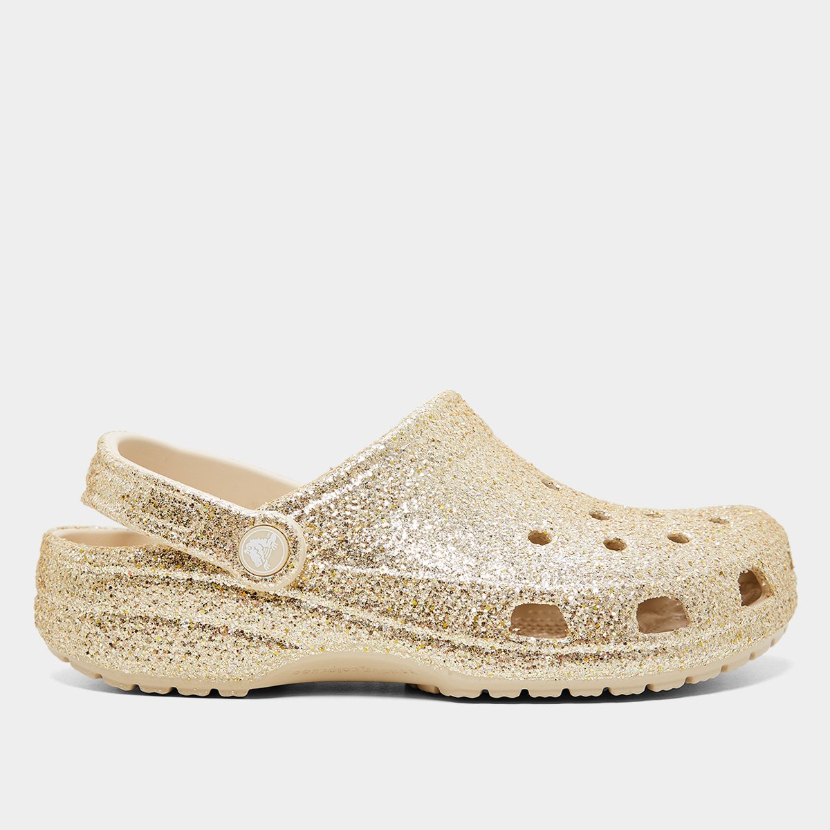Sandália Crocs Classic Chunky Glitter Clog Menor preço em Sandália Crocs Classic Chunky Glitter Clog