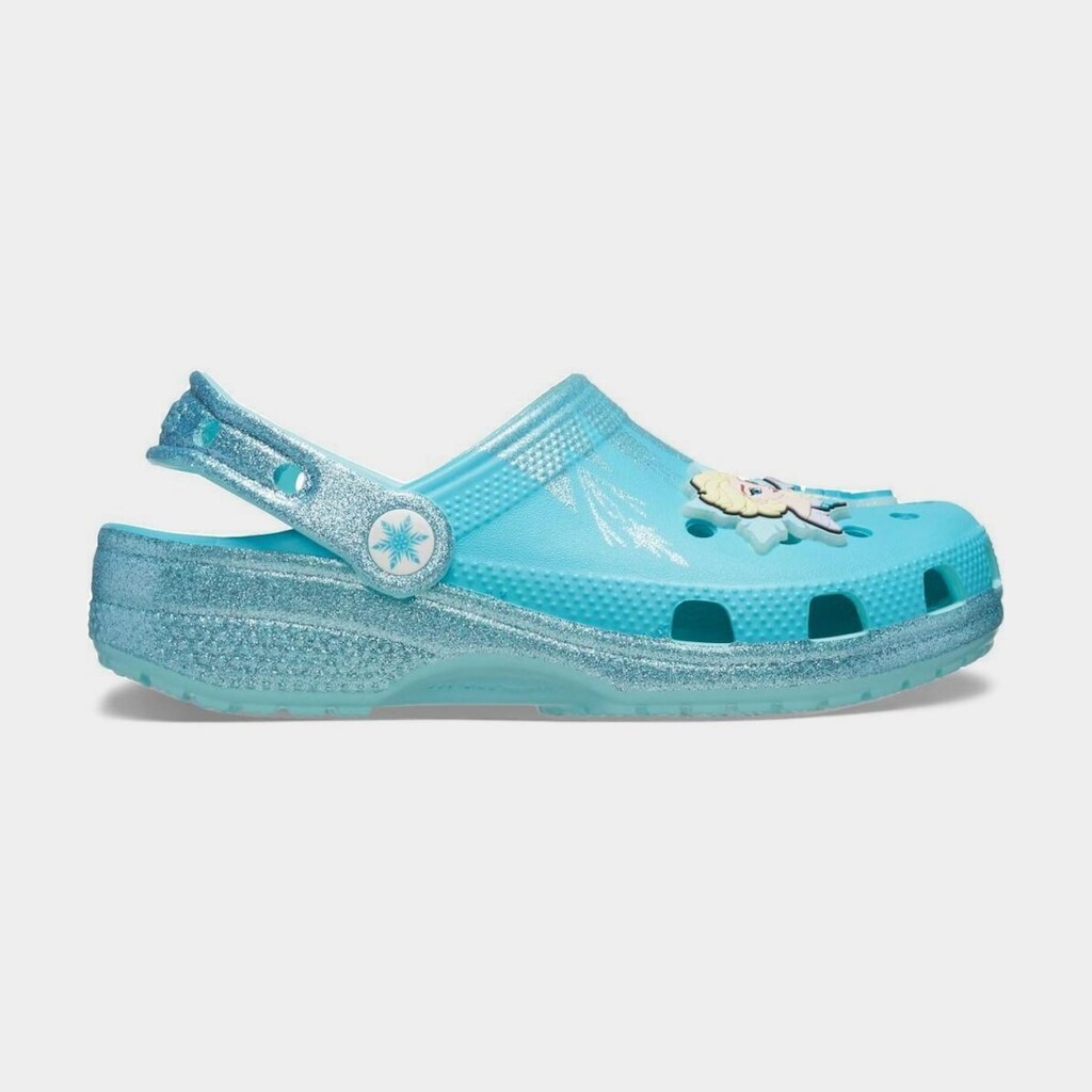 Sandália Crocs Classic Clog Frozen Elsa T Multi
