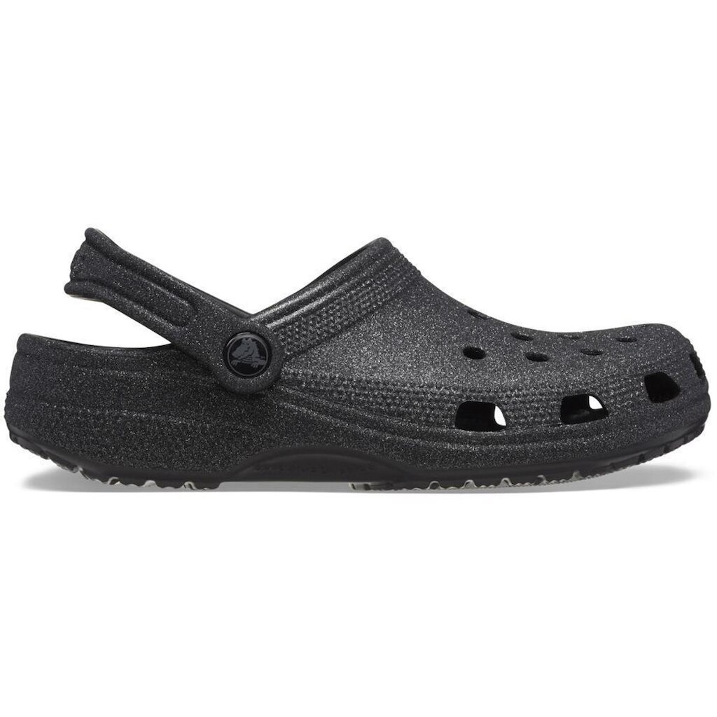 Sandália Crocs Classic Glitter Clog Black Glitter