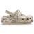 Sandália crocs classic marbled clog bone/multi - Bege Claro