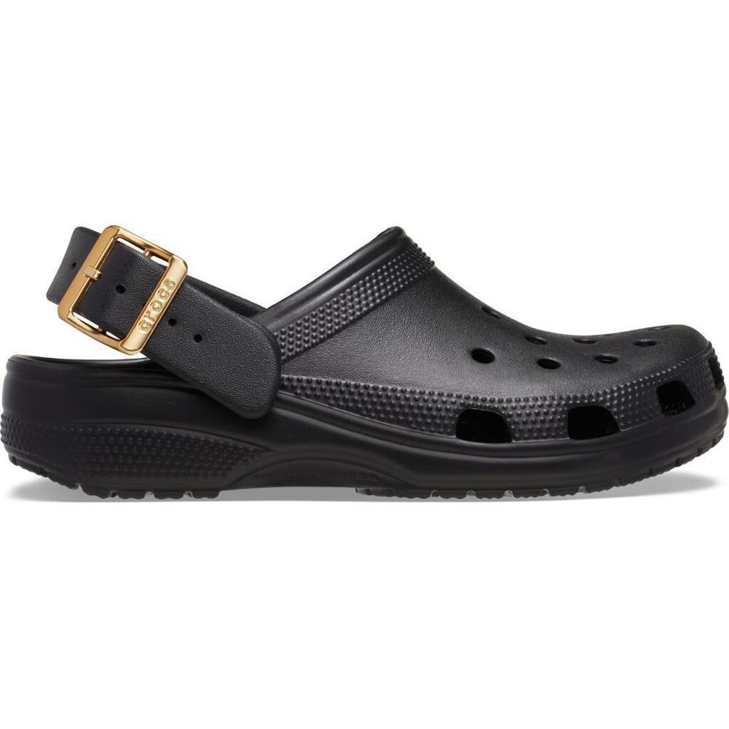 Sandália Crocs Classic Metallic Buckle Clog Black