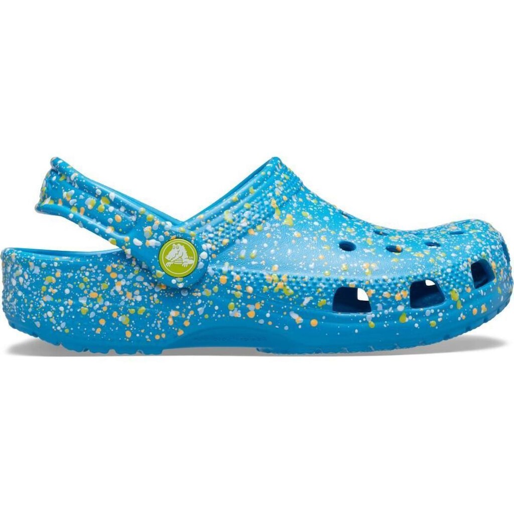Sandália Crocs Classic Paint Splatter Clog T Marina/multi