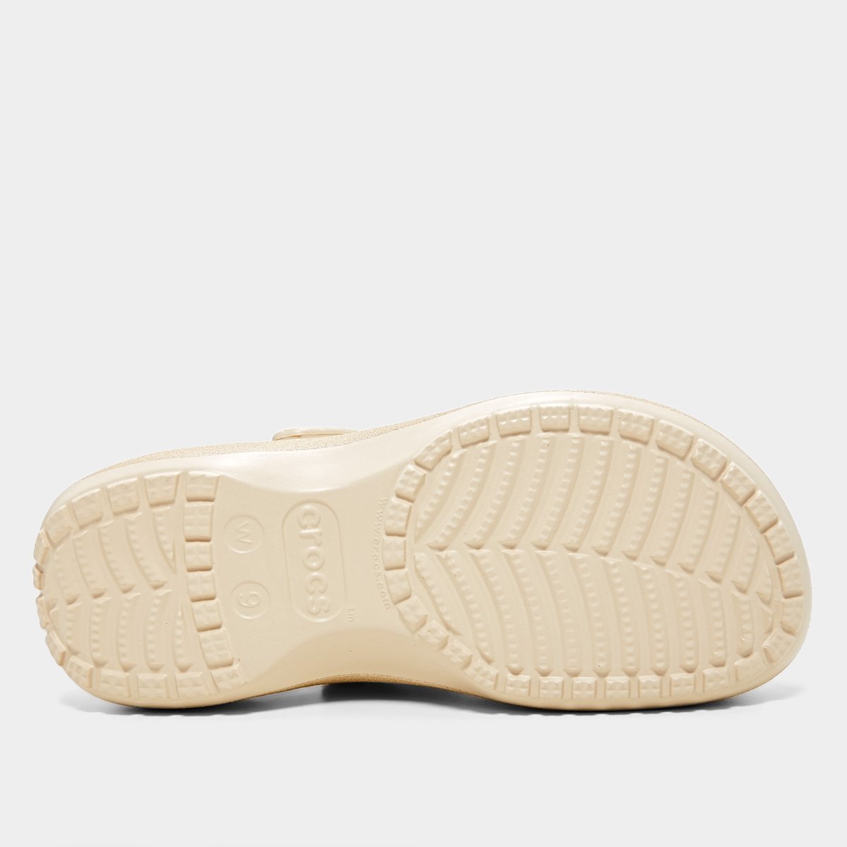 Sandália Crocs Classic Plataform Glitter Clogw Feminina - 4