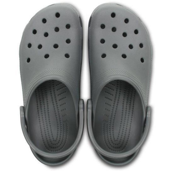 Sandália crocs classic slate grey