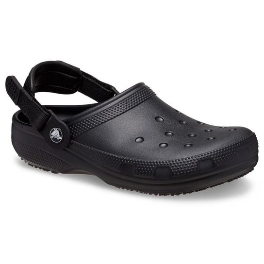 Sandália Crocs Classic Work Clog Black