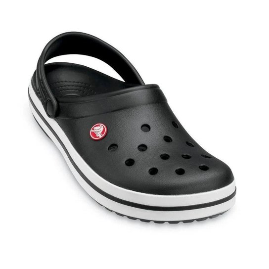Sandália Crocs Crocband Clog Black Feminina