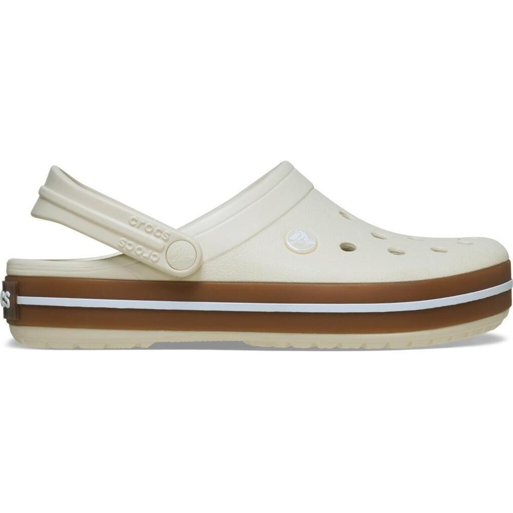 Sandália Crocs Crocband Gum Clog K Summit White