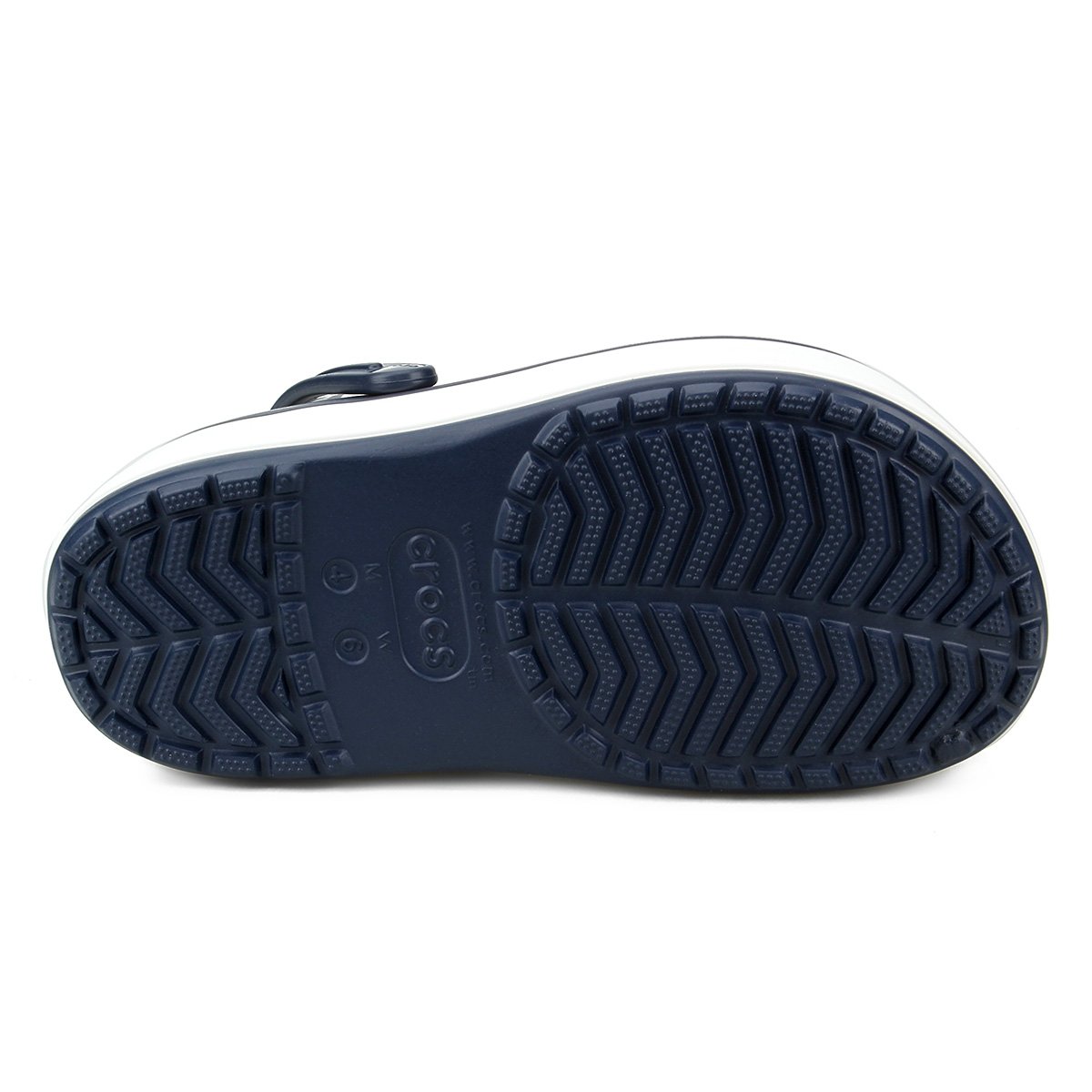 Sandália Crocs Crocband Platform Clog Feminina - Marinho | Netshoes