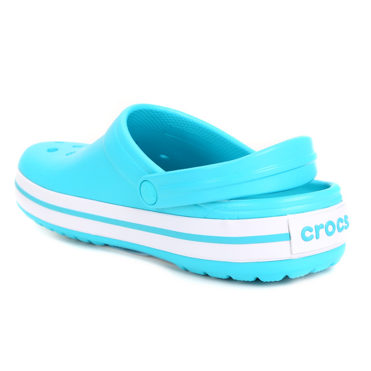 crocs crocband off white