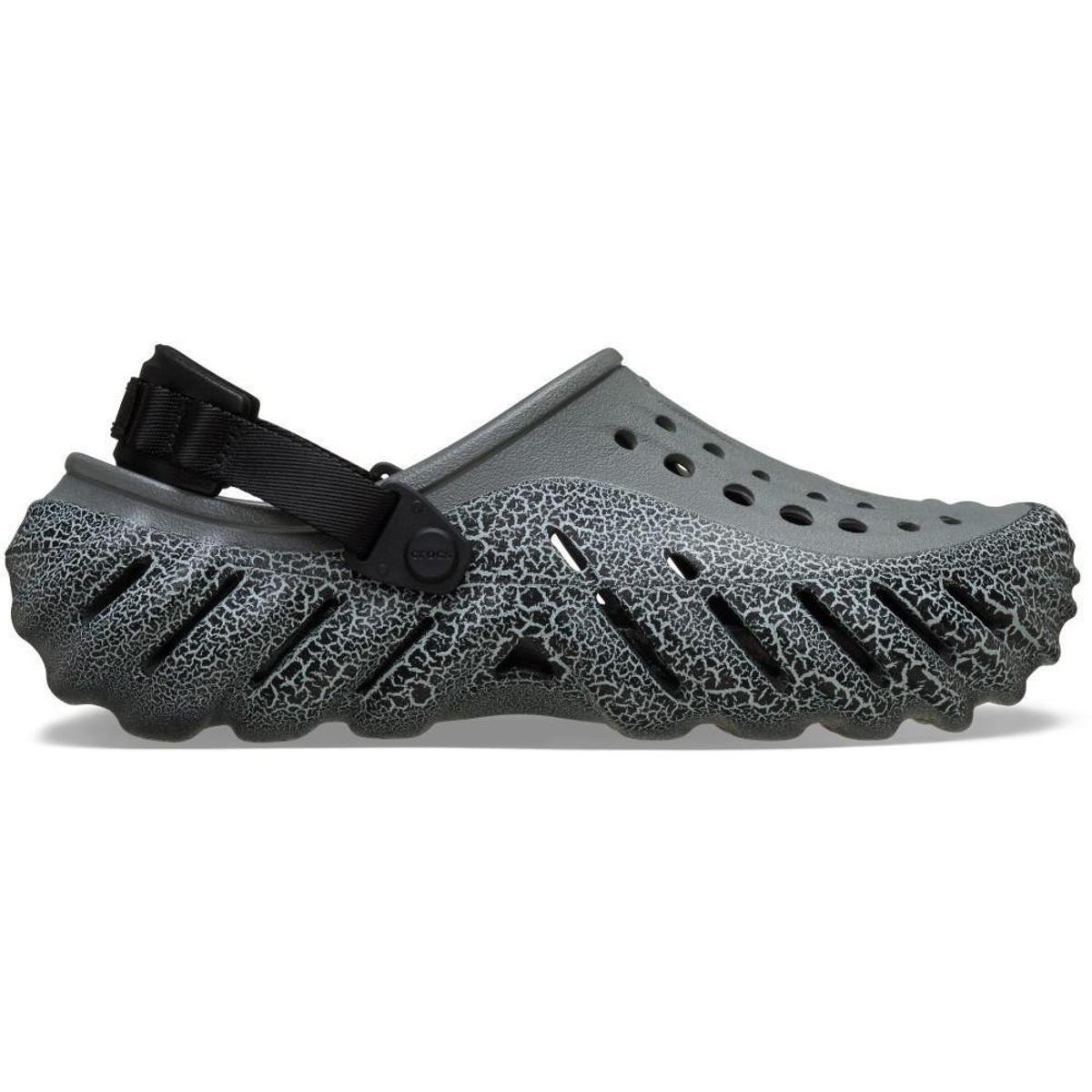 Sandália Crocs Echo Crackle Clog Slate Grey Menor preço em Sandália Crocs Echo Crackle Clog Slate Grey